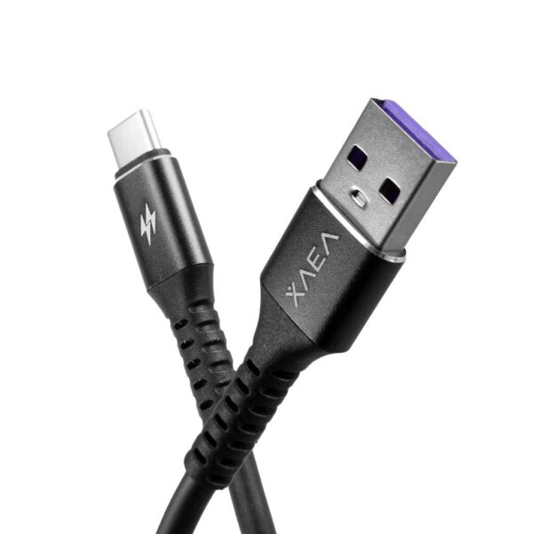 Cable Wolverine Tipo C a Tipo C MODX-008R - XAEA - Negro 2 Cable Wolverine Tipo C a Tipo C MODX-008R - XAEA - Negro