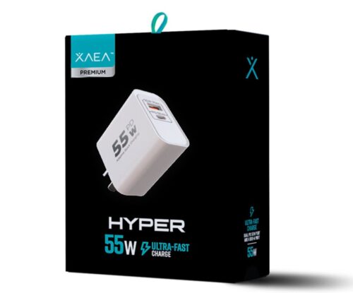 Cargador XAEA Hyper MODX-516 5.4A USB + Tipo C