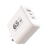 ADAPTADOR-CARGADOR 220V MODX-616 EXTREME - 6,2A - 1USB + 2TC - XAEA 2 Cargador XAEA Extreme MODX-616 6.2A USB + Dual Tipo C Blanco