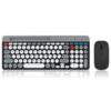 COMBO INALAMBRICO RECARGABLE W+BT MODX-064 - XAEA - GRIS Combo Teclado + Mouse Inalámbrico Recargable MODX-064 Gris