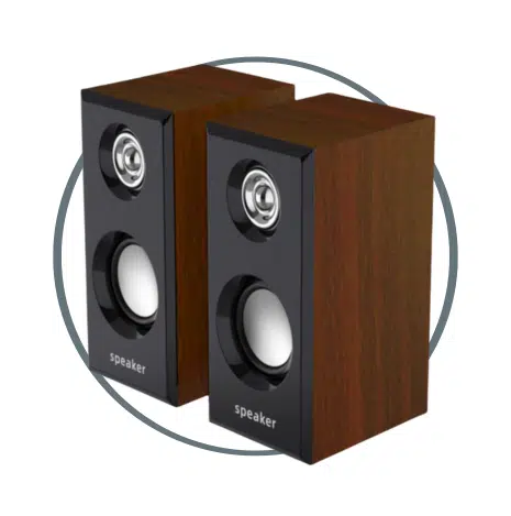 PARLANTE PC DOBLE 3'' MODX-103 - NEGRO Parlantes para PC XAEA MODX-103 Dobles 3” Negros