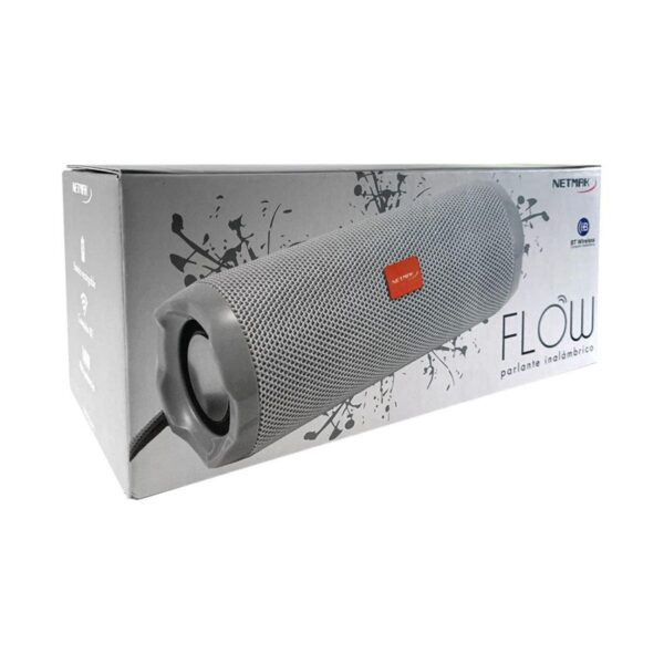 xr:d:DAFRf1Qq7Cg:16,j:40502511499,t:22111000 Parlante portátil Bluetooth Netmak NM-FLOW-S Grey