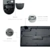 Teclado español + mouse wireless Netmak NM-KB760 4 Teclado español + mouse wireless Netmak NM-KB760