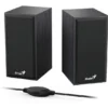 parlante pc genius black 3 Parlantes 2.0 6W Genius SP-HF180