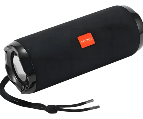 parlante portatil netmak negro Parlante portátil Bluetooth Netmak NM-FLOW Black
